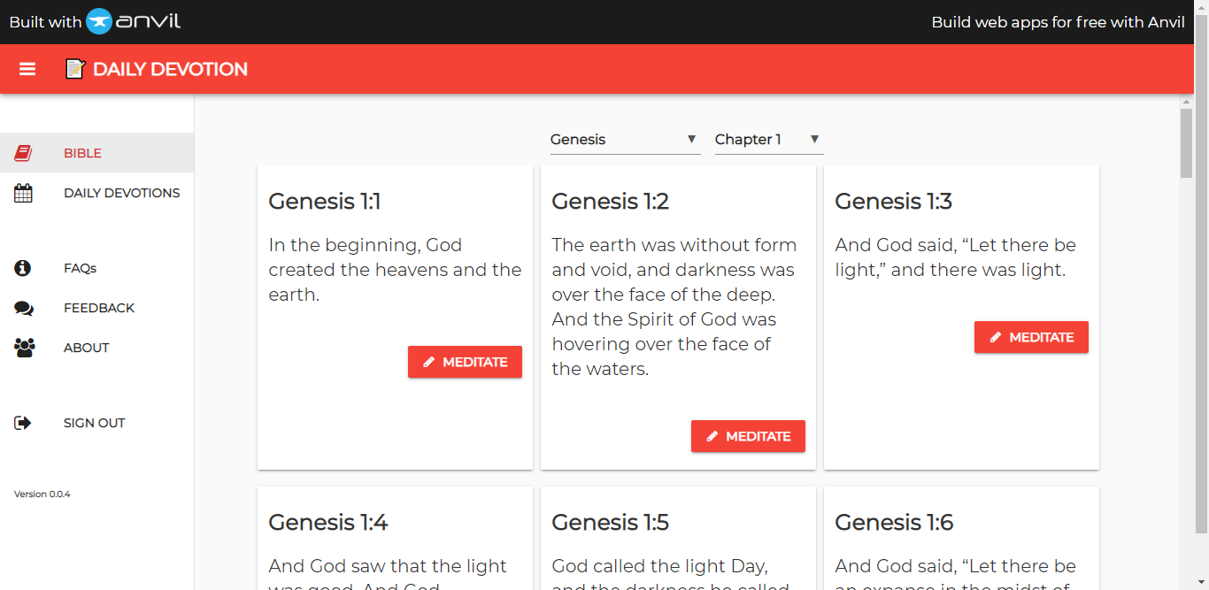 Daily Devotion 1.0